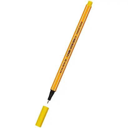 Ручка капиллярная Stabilo, Point, желтая 0,4 мм - фото 2