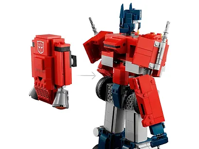 10302 Конструктор LEGO Transformers Оптимус Прайм, 1508 деталей, возраст 18+ - фото 9