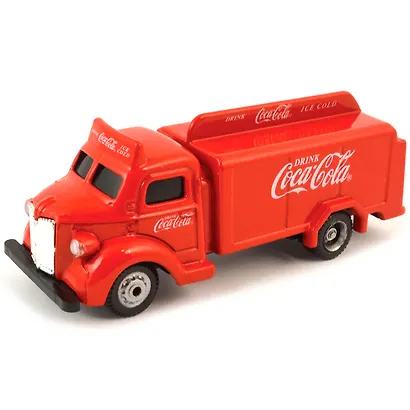 440537 Машинка литая коллекционная Motor City Classics - Die-сast модель по лицензии Coca-Cola 1947 Bottle Truck, масштаб 1:87 - фото 2