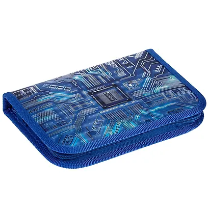 Пенал 1 отделение "Матрица" 19*13 см - фото 8