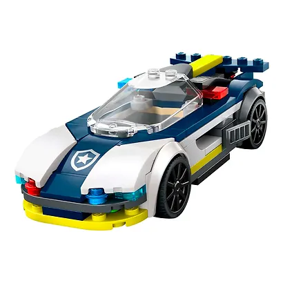 60415 Конструктор детский LEGO City Погоня полицейской машины за гоночным автомобилем, 213 деталей, возраст 6+ - фото 7