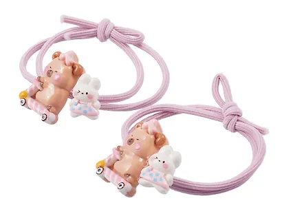 Набор резиночек «Капибара и кролик», 2 штуки, пластик, Lafilaf - фото 5