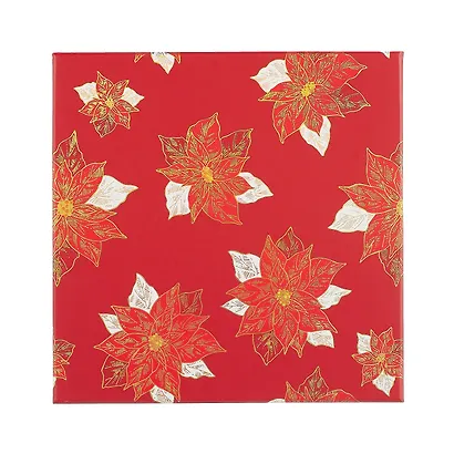 Коробка подарочная "Flowers" 15.5*15.5*6, НГ, картон - фото 5