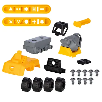 Набор для детской лепки "Тесто-пластилин" Бетономешалка - фото 2