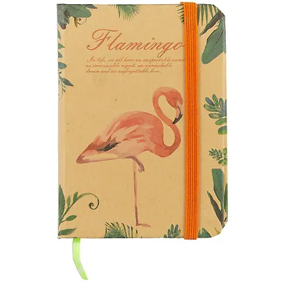 Записная книжка «Розовый фламинго», 80 листов, А7 - фото 4