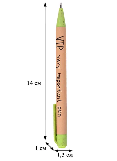 Ручка шариковая EKO, VIP, автоматическая синяя 0,7 мм - фото 2