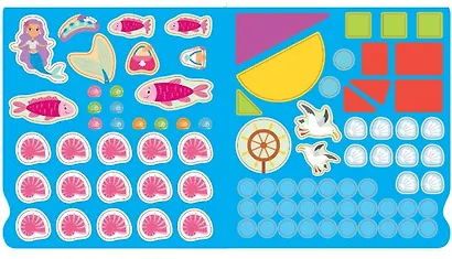 Активити для девочек. Русалочка - фото 4