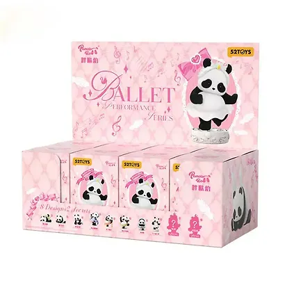 Фигурка коллекционная 52 Toys Panda Roll Ballet Performance Series в ассортименте (коробка) (10х8х8) (64654) - фото 4