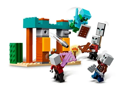LEGO Minecraft: Сельский патруль в пустыне, 105 деталей (21267) - фото 6