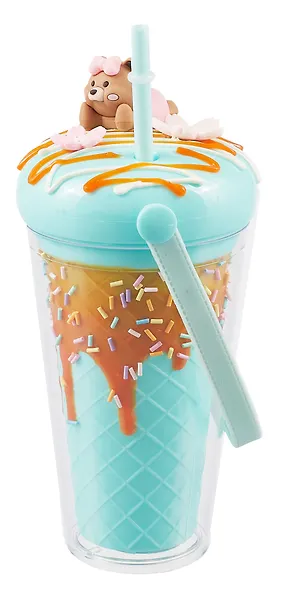 Стакан Мороженое Межвежонок (пластик) (450мл) (12-CHOUWU-YW560/2) - фото 3