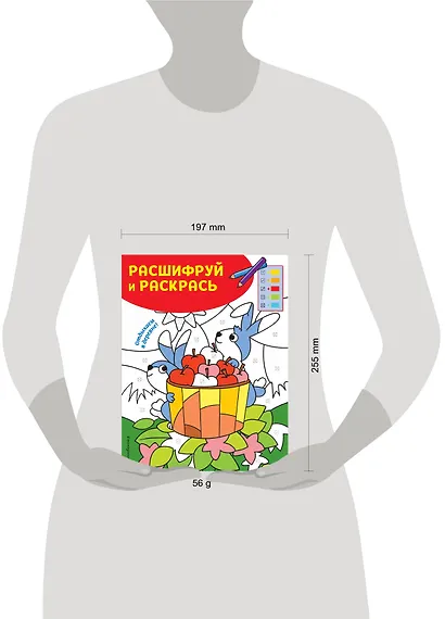 Отдыхаем в деревне! Раскраски с цветовым шифром! - фото 4