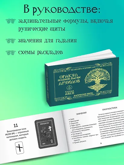 Оракул Зеленой магии друидов: магические щиты, предсказания и помощь тотемов. Колода Авен - фото 7