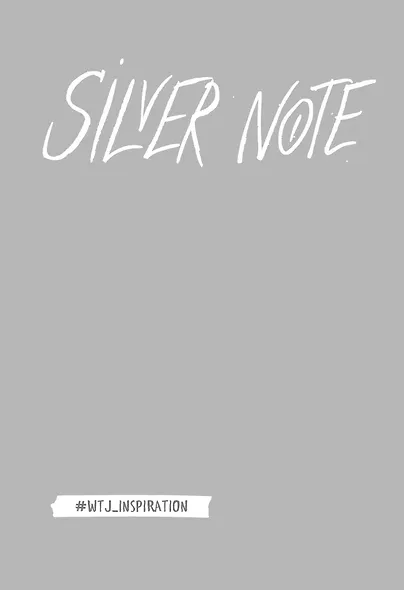 Silver Note. Креативный блокнот с серебряными страницами (мягкая обложка) - фото 1