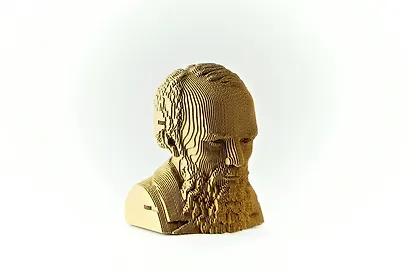 Конструктор из картона Декоративный бюст - 3D Достоевский - фото 2