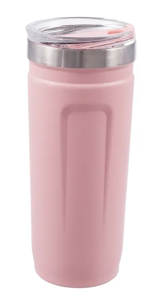 Термостакан Персиковый (пластик/металл) (710мл) (12-07599-M7) - фото 2