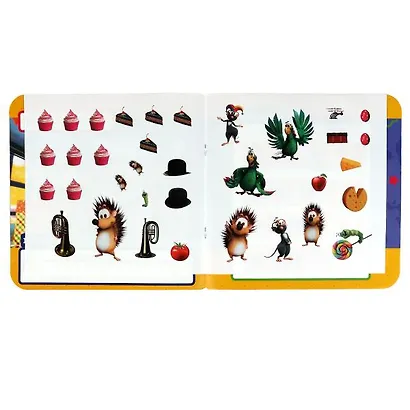 IQ-наклейки. Буба. Любимые задания (+ 35 наклеек) - фото 3