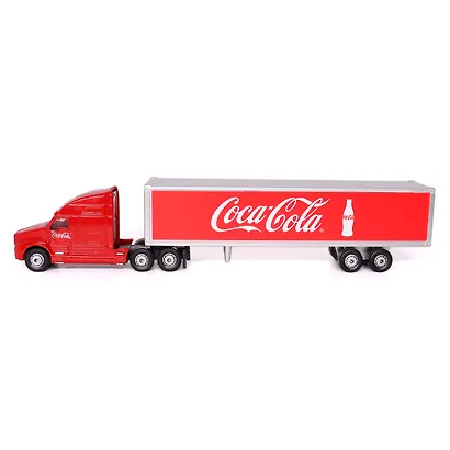Машинка литая коллекционная Motor City Classics - Die-сast модель по лицензии Coca-Cola Classic Long Hauler, масштаб 1:87 - фото 4