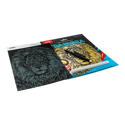 Гравюра большая Lori Африканский лев - фото 4