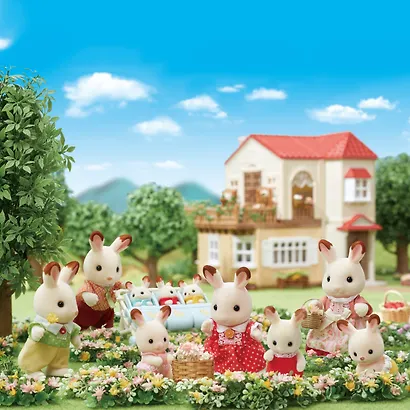 Игровой набор «Семейство шоколадных кроликов», Sylvanian Families - фото 3