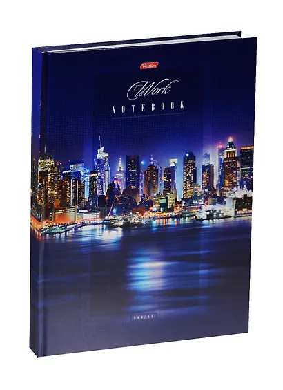 Книга для записей А4 160л кл. "Огни большого города" 7БЦ, тон.блок, Hatber - фото 1