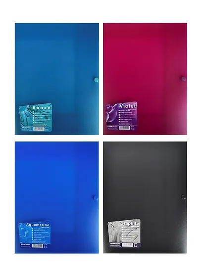 Папка-конверт на кнопке «Vivid Colors», Erich Krause, А4 - фото 3