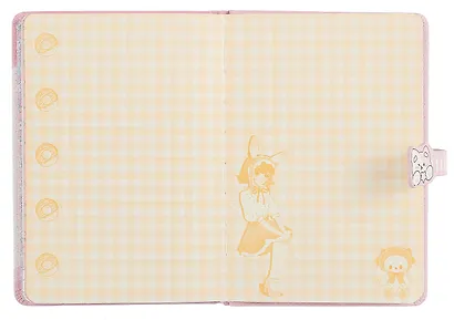 Книга для записей А5 "Little Bunny" с магнитной застежкой, ассорти - фото 8