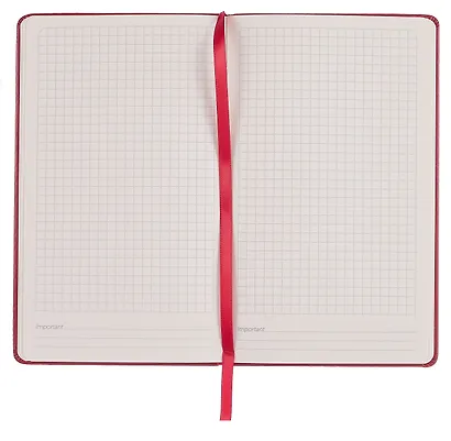 Книга для записей «Universal» А5-, 70 листов в клетку, красная, Schiller - фото 6