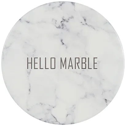 Подставка под кружку Мрамор Hello marble керамика) (11 см) (ПВХ бокс) (12-07671-N6) - фото 1