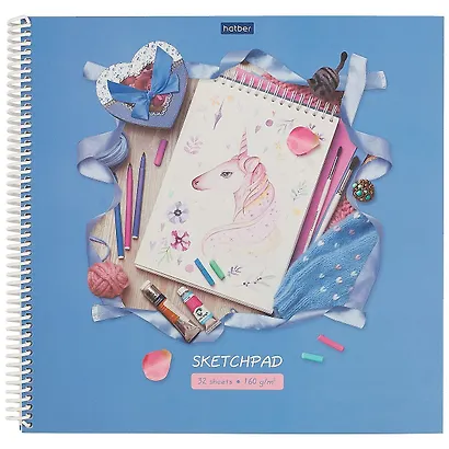 Скетчбук «Искушение нежностью», 32 листа, 29 х 29 см - фото 1