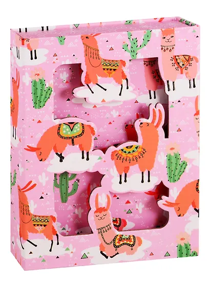 Записная книжка в коробочке с замочком «Лама», 50 листов, А5 - фото 5