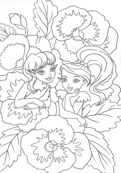 РАСКРАСКА А5 эконом. СКАЗОЧНЫЕ ФЕИ - фото 4