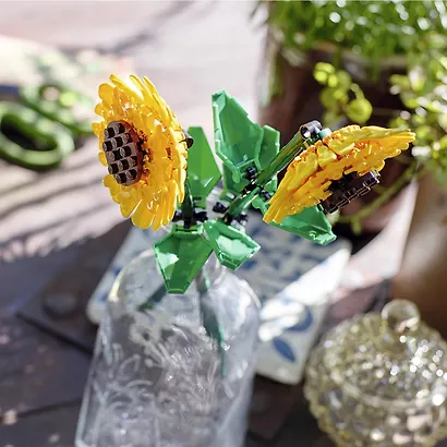 LEGO Botanical Collection: Подсолнухи, 191 деталь (40524) - фото 6