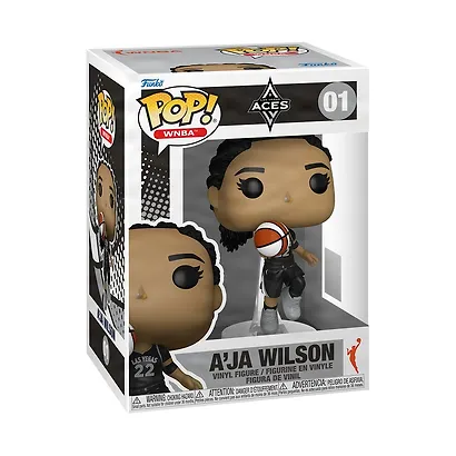 Фигурка Funko POP! WNBA Aces Aja Wilson (01) (Fun88456) - фото 1
