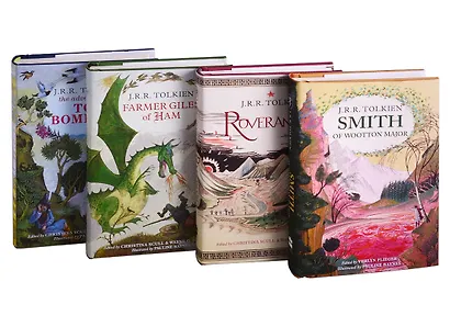 The Tolkien Treasury. the Adventures of Tom Bombadil. Farmer Giles of Ham. Roverandom. Smith of Wootton Major (комплект из 4 книг) - фото 2