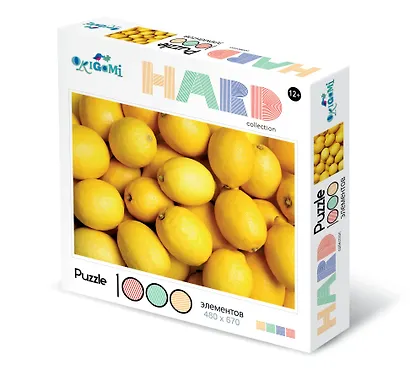 Пазл Hard "Лимоны", 1000 элементов - фото 1