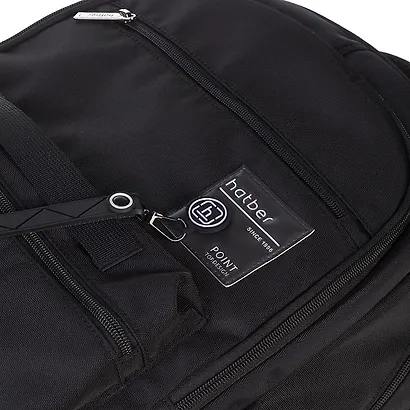 Рюкзак для мальчиков ПОЙНТ-Чёрный 47*31*17,5см, 2 отделения, 4 кармана, светоотражающая нагрудная стяжка - фото 7