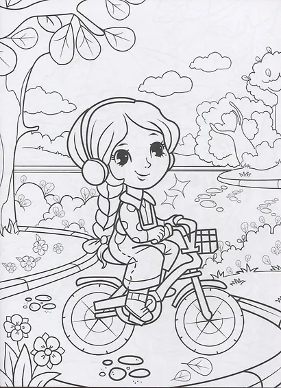 СУПЕР-ПУПЕР РАСКРАСКА. ДЛЯ ДЕВОЧЕК - фото 2