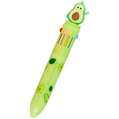 Ручка шариковая Avocado, автоматическая, в ассортименте - фото 3