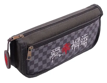 Пенал корпусный с карманом "Гранж", Yoi - фото 7