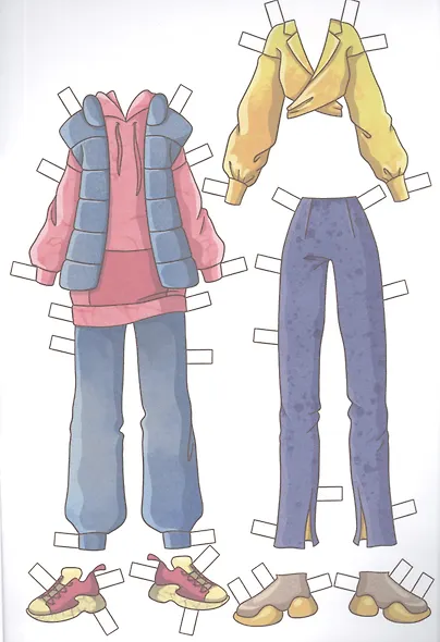 Бумажные куколки. Стильняшки - фото 2