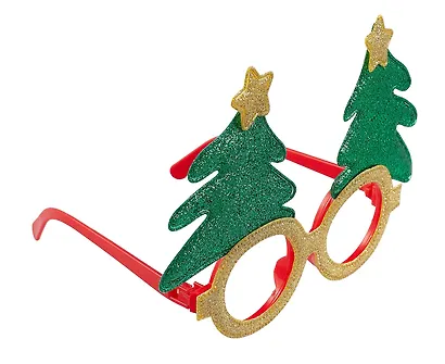 Очки новогодние Елочки (пластик) (12-06141-P4) - фото 4