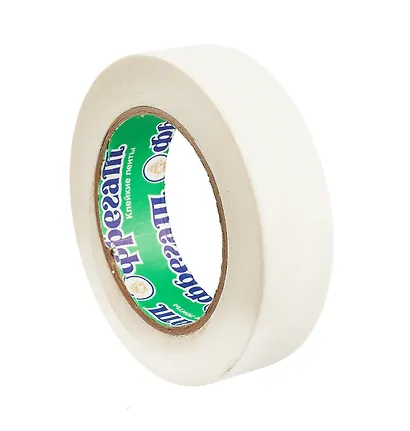 Лента клейкая 30мм*50м малярная белая - фото 3