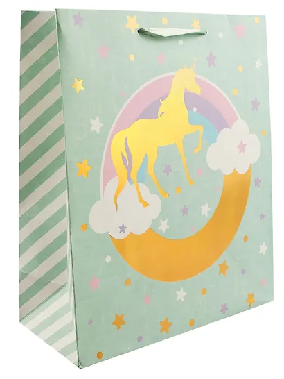 Пакет А4 32*26*12 "Единорог" дет., бум.мат - фото 2