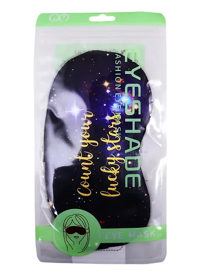 Маска для сна Космос Count your lucky stars (золото) (пакет) (12-37395-XLXJ-26) - фото 2