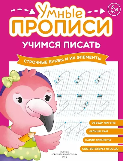 Комплект из 4-х пособий. Учимся писать. 5-6 лет - фото 5