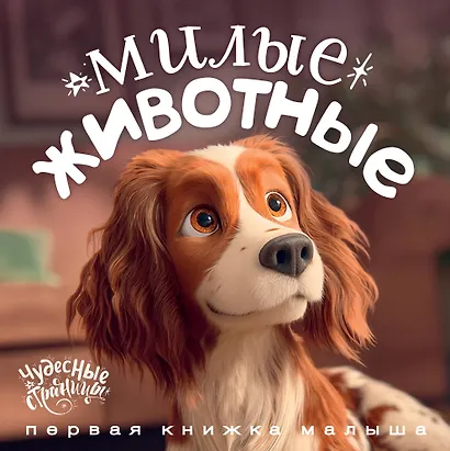 Милые животные. Первая книжка малыша - фото 1
