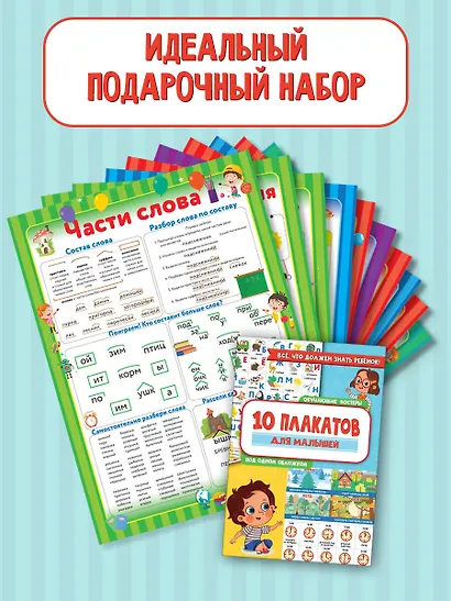 10 обучающих плакатов для начальной школы под одной обложкой - фото 3