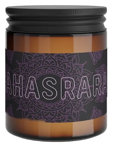 Свеча Chakras Сахасрара (коронная чакра) (200мл) (4627200813573) - фото 1