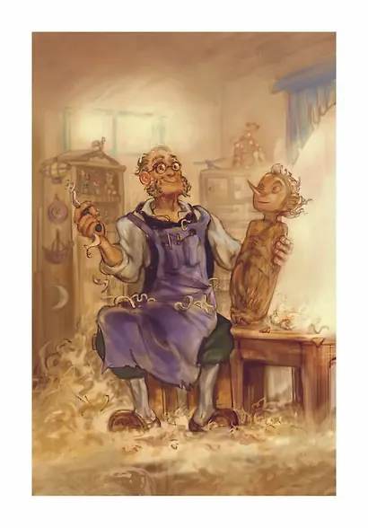 Золотой ключик, или Приключения Буратино. Повесть-сказка - фото 4