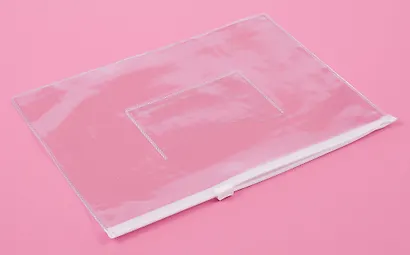 Папка на молнии прозрачная "GoodMark", А5 - фото 3